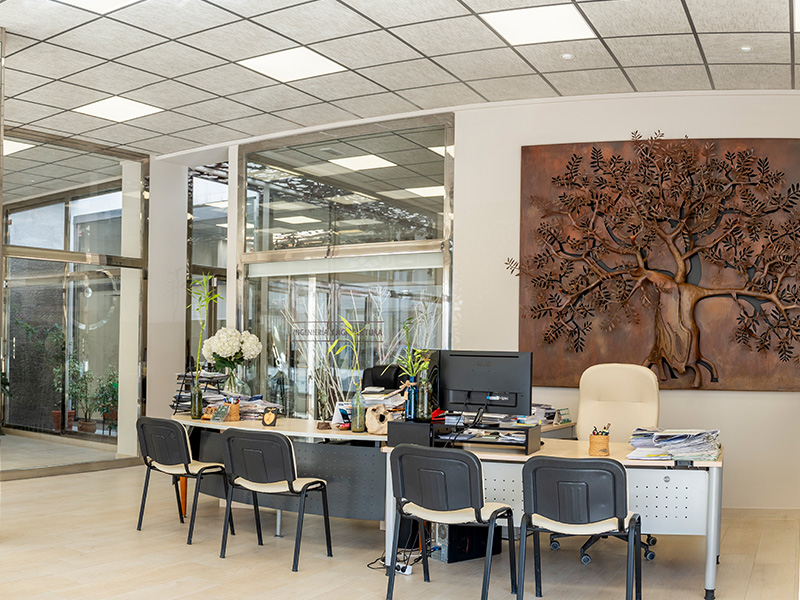 Sala de espera Agrónomos Arrebola